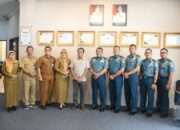 Perkuat Sinergi Kelestarian Pesisir, Dankodaeral V Laksanakan Courtesy Call ke DLH Jatim