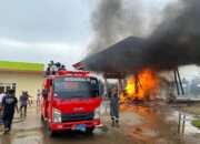 Cepat dan Tanggap, Kodaeral XI Kembali Padamkan Kebakaran SPBU di Jalan Noari Merauke