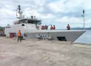 Bertolak dari Dermaga Tawiri Kodaeral lX, KRI Hampala-880 dan KRI Gulamah-869 Jalankan Misi Keamanan Laut