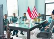 Komandan dan Tim Zl Kodaeral lX Ikuti Pengarahan Ketua Tim Pelaksana Reformasi Birokrasi TNI AL