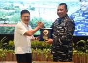 Komandan Kodaeral V Laksanakan Courtesy Call Kepada Direktur Utama PT. Arwana di Kabupaten Gresik
