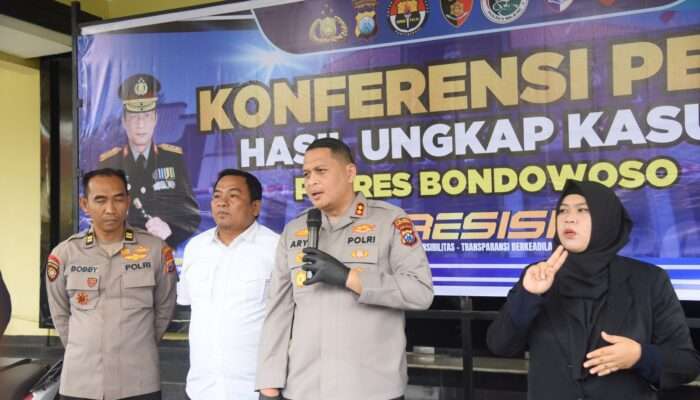 Polres Bondowoso Ungkap Curanmor Tersangka Pelaku dan Penadah Diamankan