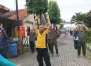 Personel Polsek Krian Ikuti Senam SKJ Bersama Forkopimka, Perkuat Sinergi dan Kebugaran Anggota