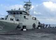 Kodaeral lX Kembali Sambut Kedatangan Dua KRl Merapat di Dermaga Tawiri Kota Ambon