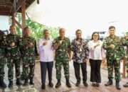 Pererat Sinergitas, Komandan Kodaeral IX Terima Courtesy Call Pimpinan PT. Pelindo dan Bank Mandiri Cabang Ambon