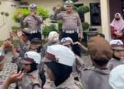 Personel Polsek Balongbendo Edukasi Siswa PAUD Darus Sibyan, Tanamkan Citra Polisi Ramah Anak