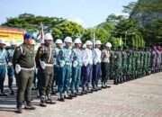 Komandan Polisi Militer Kodaeral IX Hadiri Apel Kesiapan Operasi Pekat Salawaku 2026