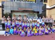 Polresta Sidoarjo Terima Kunjungan TK Dharma Wanita Persatuan Jabaran, Tanamkan Cita-Cita Sejak Dini