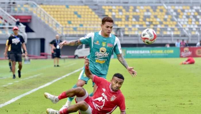 Persebaya Akhiri Putaran Pertama dengan Kemenangan Tipis atas Malut United