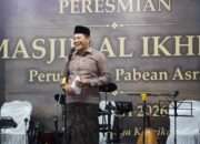 Bupati Sidoarjo Resmikan Masjid Al Ikhlas Pabean Asri Sedati