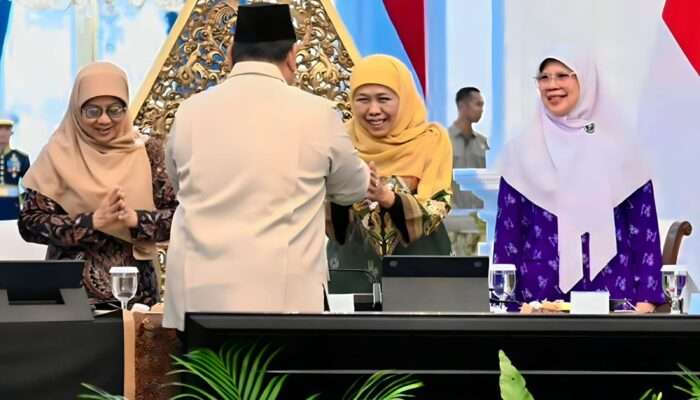 Gubernur Khofifah Penuhi Undangan Presiden Prabowo Bersama Pimpinan Ormas Islam Indonesia Di Istana Negara, Optimis Perkuat Harmoni Bangsa