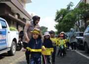 Satlantas Polresta Sidoarjo Kenalkan Profesi Polri Sejak Dini