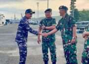 KRI Gulamah-869 Sandar Dermaga Irian Kodaeral lX Ambon Disela Jalani Misi Operasi Tameng Papua 2026