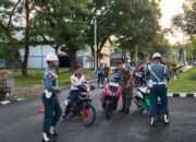 Pekan Disiplin Jelang HUT ke-80, POMAL Kodaeral lX Gelar Opsgaktib Kendaraan Bermotor