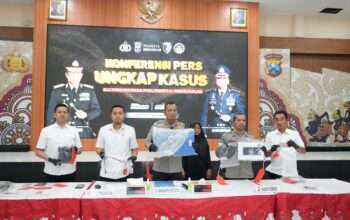 Bobol Brankas Garasi Bus, Polresta Sidoarjo Berhasil Ringkus Pelaku di Lamongan