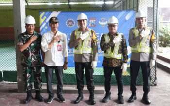 Perkuat Program MBG, Kapolresta Sidoarjo Ground Breaking SPPG di Desa Kedung Cangkring
