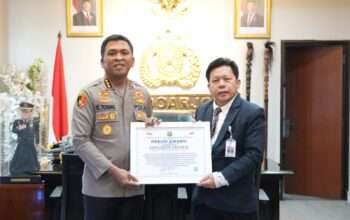 Gencar Bangun SPPG, Polresta Sidoarjo Diganjar Presisi Award dari Lemkapi