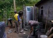 Wujud Kepedulian TNI, Satgas TMMD Ke 127 Bangun MCK Layak Untuk Warga Desa Krisik