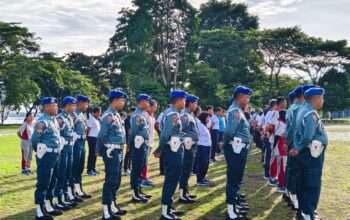 Peringati HUT ke-80 POMAL,Komandan Polisi Militer Angkatan Laut Kodaeral IX Pimpin Apel Khusus
