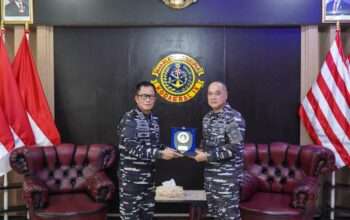 Komandan Kodaeral lX Terima Courtesy Call Asisten Intelijen Kasal dalam Safari Intelijen TNl AL 2026