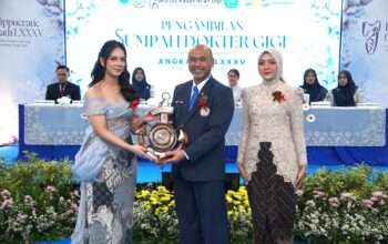 41 Dokter Gigi Baru UHT Siap Mengabdi untuk Masyarakat