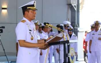 Estafet Kepemimpinan Koarmada II, Pangkoarmada II Pimpin Sertijab Tujuh Jabatan Strategis