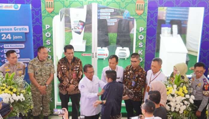Mudik Aman dan Nyaman, BPJS Kesehatan Sediakan Layanan Gratis Bagi Pemudik di Terminal Purabaya Sidoarjo