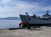 Perkuat Operasi Wilayah Timur, Dua Kapal Perang TNI AL Sandar di Dermaga Kesatriaan Tawiri Kodaeral IX