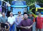 Mudik Gratis Gresik 2026 Resmi Dilepas, Ratusan Warga Pulang Kampung dengan Aman