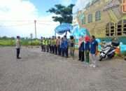 Sinergitas Pengamanan Pos Pam Lebaran di Kebomas Berjalan Lancar