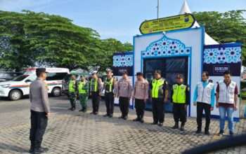 Pengamanan Pos Pam Rest Area 726 Wringinanom Dioptimalkan, Sinergi Lintas Sektor Terjaga