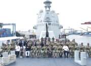 Resmi Tiba di Tanah Air, Pangkoarmada II Hadiri Penyambutan KRI Prabu Siliwangi-321