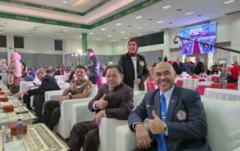 Sinergi Kampus Menguat ! Rektor UHT Hadiri Pelantikan Rektor Baru UBJ