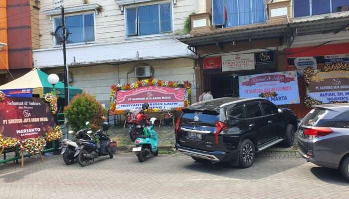 PT Santoso Jaya Abadi Media Sukses Gelar Syukuran