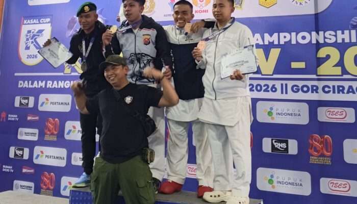 Prajurit Koarmada II Ukir Prestasi Gemilang pada Kejurnas Karate Kasal Cup V Tahun 2026
