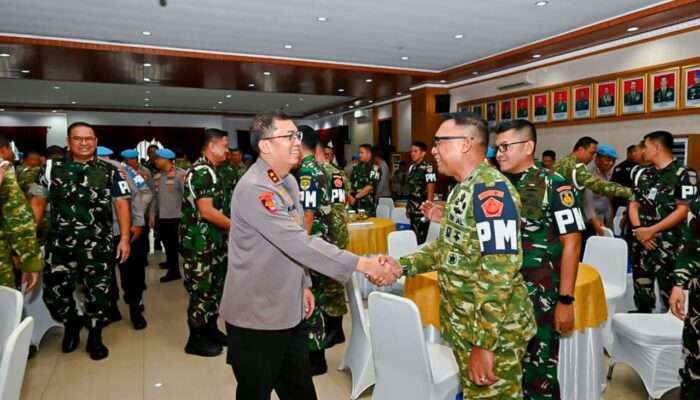 Perkuat Soliditas, POM TNI dan Propam Polri Gelar Coffee Morning & Halal Bihalal 1447 H