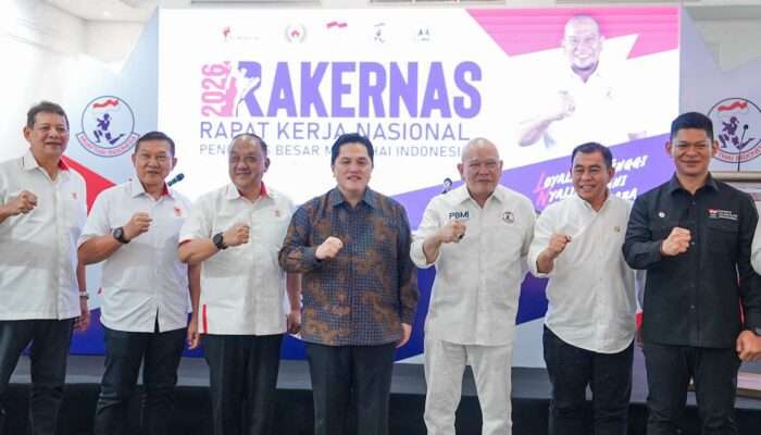 Rakernas Muaythai Indonesia 2026, Menpora Apresiasi Kepemimpinan LaNyalla dan Dorong Prestasi serta Industri Olahraga