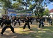 Latihan Pencak Silat Militer, Personel Kodim 0829/Bangkalan Tingkatkan Kemampuan Bela Diri dan Kebugaran