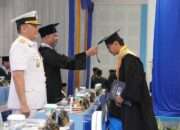 UHT Kukuhkan 591 Wisudawan, Wakasal : Saatnya SDM Maritim Indonesia Mendunia