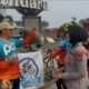 Aksi Humanis Polwan Polresta Sidoarjo Amankan Car Free Day