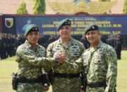 Pangdam V/Brawijaya Pimpin Sertijab Danyonif Raider 500 Sikatan Perkuat Profesionalisme Prajurit TNI AD