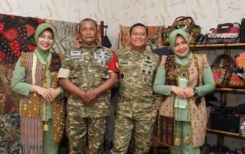 ‎Sentuhan Danrem 084, Batik Lokal Siap Naik Kelas‎‎