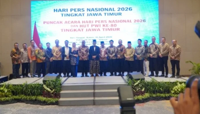 Wagub Emil Hadiri Puncak HPN dan HUT PWI Jatim 2026, 24 Tokoh Raih Penghargaan